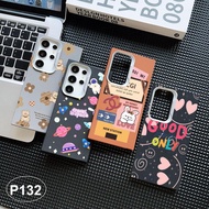YX272 Case For REALME C1 C2 5 5I 10 11 13 PRO C11 C12 C25 C25S C17 7I C20 C21Y C25Y Trendy Bear Labe