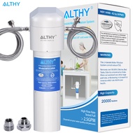 ALTHY Under Sink Drinking Water Filter Purifier -NSF/ANSI Certified Direct Connect Under Counter Dri