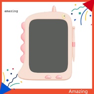 [AM] Lightweight Drawing Board for Kids Kids Writing Pad Dinosaur Shape Lcd Writing Tablet Toy Kids Color Drawing Pad with Pen Drop-resistant Kids Doodle Board Drawing Tablet