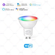 Smart ZigBee GU10 WiFi Smart LED Light Bulb RGB C+W 5W Dimmable Lamps EWelink APP Control Spotlight