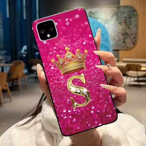 Case For Google Pixel 4 Soft Silicone Black Case For Google Pixel 4 XL Fashionable and Luxurious Cro