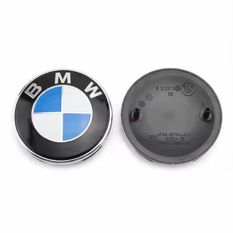 1pc 74/82mm car trunk logo and front hood logo, suitable for BMW E46 E39 E90 E60 F10 F30 z3 z4 x3 x5