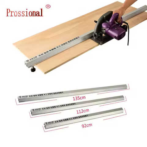 New Electric Circular Saw Cutting Machine Guide Foot Ruler Guide Three-in-one 45 Degrees Chamfer Fix