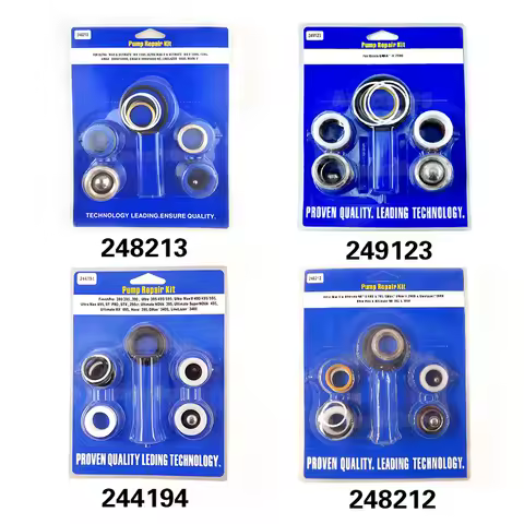 Airless Sprayer Pump Repair Kit 244194 248212 248213 249123 For 390/395/495/595/3400/695/795/3900/79