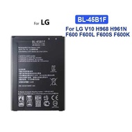 Safe Reliable Power Supply For LG V10 H968 H961N F600 F600L F600S F600K Mobile Phone Battery 3000mAh