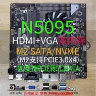 12代N95迷你主機主板NAS四核N5095一體機電腦J4125工控行業ITX17【樂營】