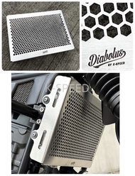 การ์ดหม้อน้ำแสตนเลส แต่ง Diabolus ลายลังผึ้ง สำหรับ Honda CL 300 & 500