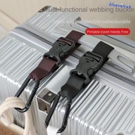 BLUEVELVET Luggage Straps, Nylon Belts Travel Baggage Ties, Safety Adjustable Suitcase Bag Straps Ba