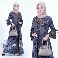 COD /BAYAR DI TEMPAT- gamis terbaru 2020 modern- BAJU GAMIS BATIK WANITA - Gamis wanita JUMBO - baju