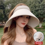 SUNNY VALLEY Women Sun Hat Large Brim Anti-UV Sun Hat Summer Beach Bucket Hat Topi Pantai Perempuan 