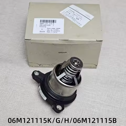 For VW Touareg Audi A4 A5 A6 A8 Q5 Q7 Q8 Porsche Cayenne Panamera Macan Engine Coolant Thermostat 06