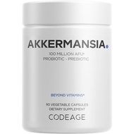 Codeage Akkermansia Muciniphila Probiotic Supplement - 3-Month Supply of Akkermansia & Chicory Inuli