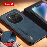 Honor Magic 6 Pro 5G Ốp da sang trọng cho Honor Magic 6 5 Pro 6Pro Magic6 Magic5 5G 2024 Ốp điện tho