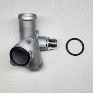 Aluminium Engine Water Pipe Coolant Flange For Audi A4 B7 2.0 A6 C6 2.0 06D121132C 06D121132A