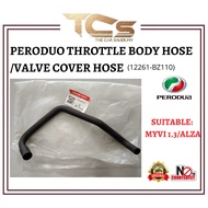 ORIGINAL PERODUA THROTTLE BODY HOSE/VALVE COVER HOSE MYVI 1.3 ALZA-12261-BZ110