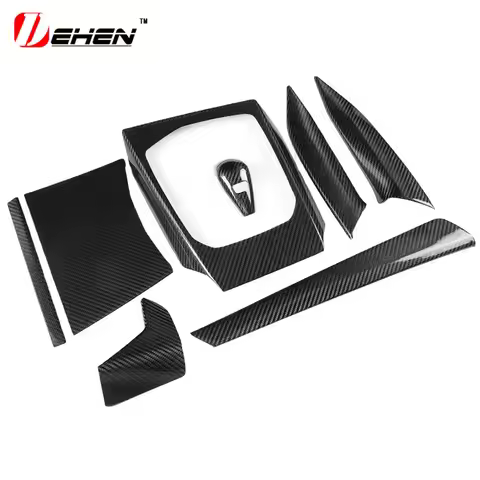 20-26 For BMW M4 G82 M3 G80 G42 M240i M340i Center Console Instrument Air Outlet Panel Dry Carbon Fi