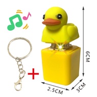 Keyboard Fidget Toys Model Bebek Kartun Duck Keycaps Keychain