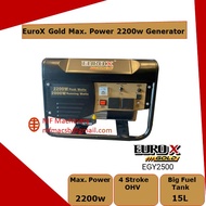 Mf Eurox EGY2500 2000W Portable Gasoline Petrol Generator Warranty 6 months