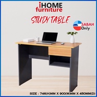 iHOME FURNITURE SABAH 🔥READY STOCK 🔥WRITING TABLE W/ DRAWER / MEJA TULIS DENGAN LACI / STUDY TABLE /