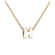 H สร้อยคอ PENDENTIF POP H white【PARADISE】 Rosegold