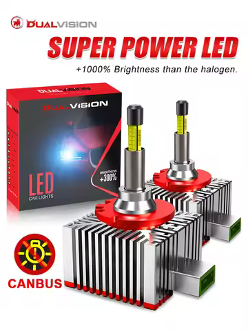 360 D1S D3S D2S D4S Led Car Headlights HID Xenon 1:1 D1R D3R LED CSP Bulbs Retrofit Kit 2000W D2R D4
