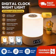 Night Light,Lampu Tidur,Touchable Charging Bedside Lamp,Bedroom For Working, Reading,Dim Lighting