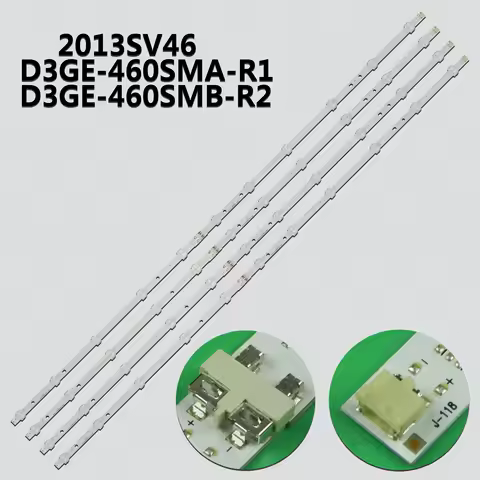 New 8PCS/lot LED Strip 2013SV46 3228N1 B2 R06 REV1.7 131015 For 46" TV UN46EH5300 UE46EH5305 UE46H53