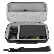 Geekria Audio Interface Carrying Case Hard Shell Travel Bag Compatible with MOTU M2 / M4 M-Audio M-T