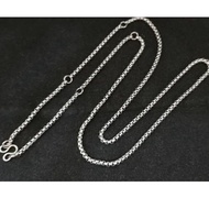 3mm Thickness ZhenZhu Five Hooks Amulet Necklace L70cm.