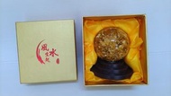 風生水起水晶球 金箔風生水起球 金箔水晶球 金箔球 金箔風水球 時來運轉 水晶球 金箔圓球 招財球 24k 聚寶盆