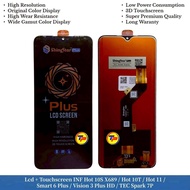 Lcd + Touchscreen Infinix Hot 10S X689 Hot 10T/ Smart 6 Plus/ Vision 3 Plus HD/ Tecno Spark 7P/ Visi