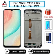 6.35เต็มหน้าจอสำหรับ VIVO Y11 Y12 Y15 Y17 Y1901A U3X จอแสดงผล LCD Touch Screen Digitizer Assembly Re