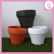 Baba BI-FL 160 Biodegradable Plastic Pot Pasu Bunga