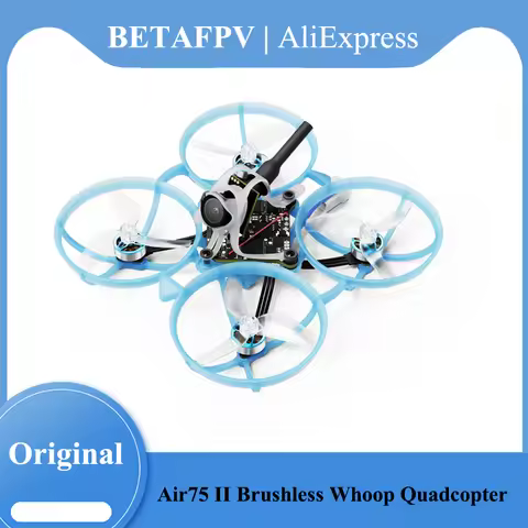 BETAFPV Air75II Brushless Whoop Quadcopter Racing ELRS 2.4G Matrix FC 5in 1 v2 For LAVA 1S II 580mAh