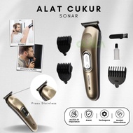 Sale Alat Cukur Rambut Sonar Alat Cukur Elektrik Rambut Multifungsi