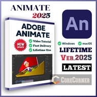 Adobe Animate 2025 Lastest Version Lifetime Usage