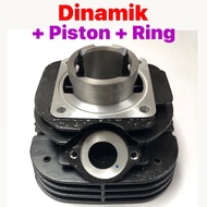 MODENAS DINAMIK BLOCK ASSY (  ) // DINAMIK120 DINAMIK 120 BLOCK + PISTON RING COMPLETE SET CYLINDER 