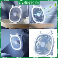 WIN Small Desk Fan for Bedroom Powerful USB Table Fan Rechargeable Electric Fan