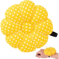 Rolybag Pin Cushions Wrist Pins Cushions with Elastic Strap Pumpkin Needle for Sewing Cushion Pincus