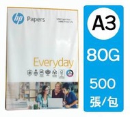 (含稅價)HP 影印紙A3 80磅--5包免一件運費 N2052C