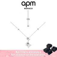 Hot-selling APM Jewelry(With Box) High Quality Luxury Holiday Love Gift Double-star silver adjustabl