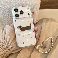Colored Dalmatian iPhone 17 phone case suitable anti-drop 16 soft 1514