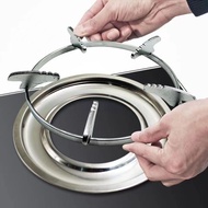 [Ready Stock] Universal Round Gas Stove Water Tray Soup Tray Tray Gas Stove Water Tray Desktop Stove