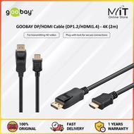 DP/HDMI Cable (DP1.2/HDMI1.4) - 4K (2m)