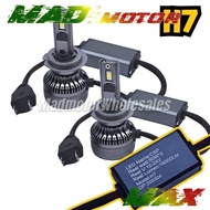 Motorcycle 1Pair H4/H7 Vision Plus Led Bulb 4300K 16000lm for Ducati BMW Yamaha Kawasaki Honda Suzuk