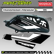 WIN Striping WIN Sticker Variation WIN UV TRANSPARENT CODE 15 PREMIUM MAXDECAL MATERIAL