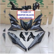 Cover Set Rapido Y15ZR V1 V2 Yamaha Sniper Black Matt Yellow Hornet Ysuku Accessories Motor Y15 Nard