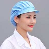 Mũ Vải Tròn Chống Bụi Cho Nhà Bếp Mũ Bảo Hộ Lao Động Mũ Nướng Mũ Phục Vụ Khách Sạn Mũ Tròn Cho Nam V