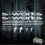 S-work cutting sticker Bike frame