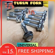 PROMOSI🔥 Special Fork Screw Y15ZR/VF3i/RS150R/LC135/NVX155 Lower Turun Fork Modify [ff00012]